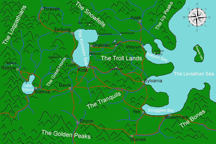 Maps of Korovia